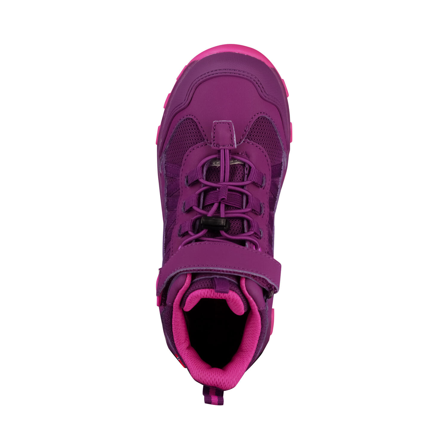 Chaussures de randonnée pour enfants Tronfjell mid prune/bois de feu 3/5