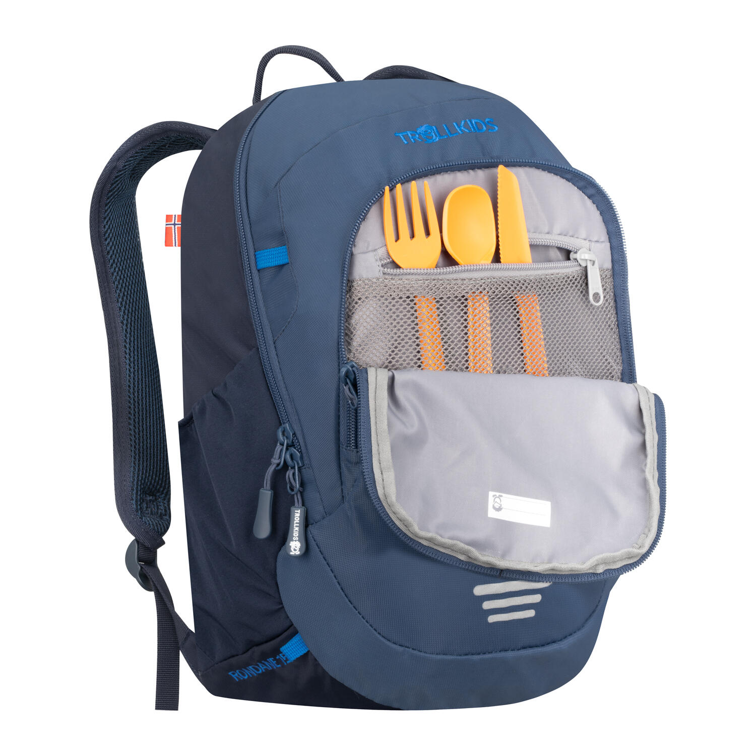 wasserabweisender vielseitiger Kinder Tagesrucksack RONDANE Marine 5/7
