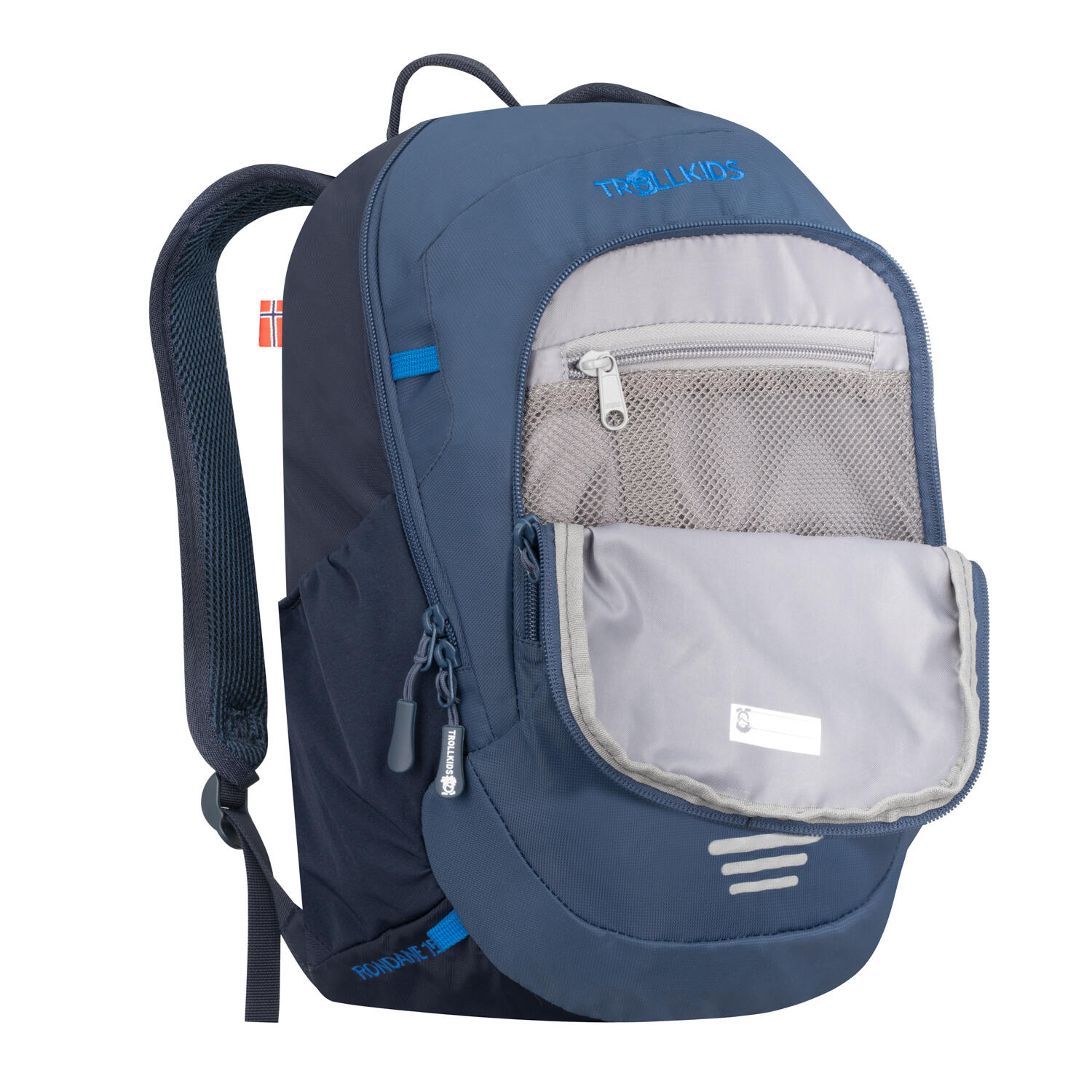 wasserabweisender vielseitiger Kinder Tagesrucksack RONDANE Marine 4/7