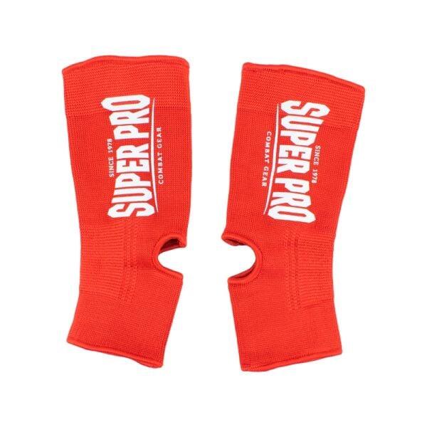 Glezniere Super Pro Combat Gear Rosu/Alb
