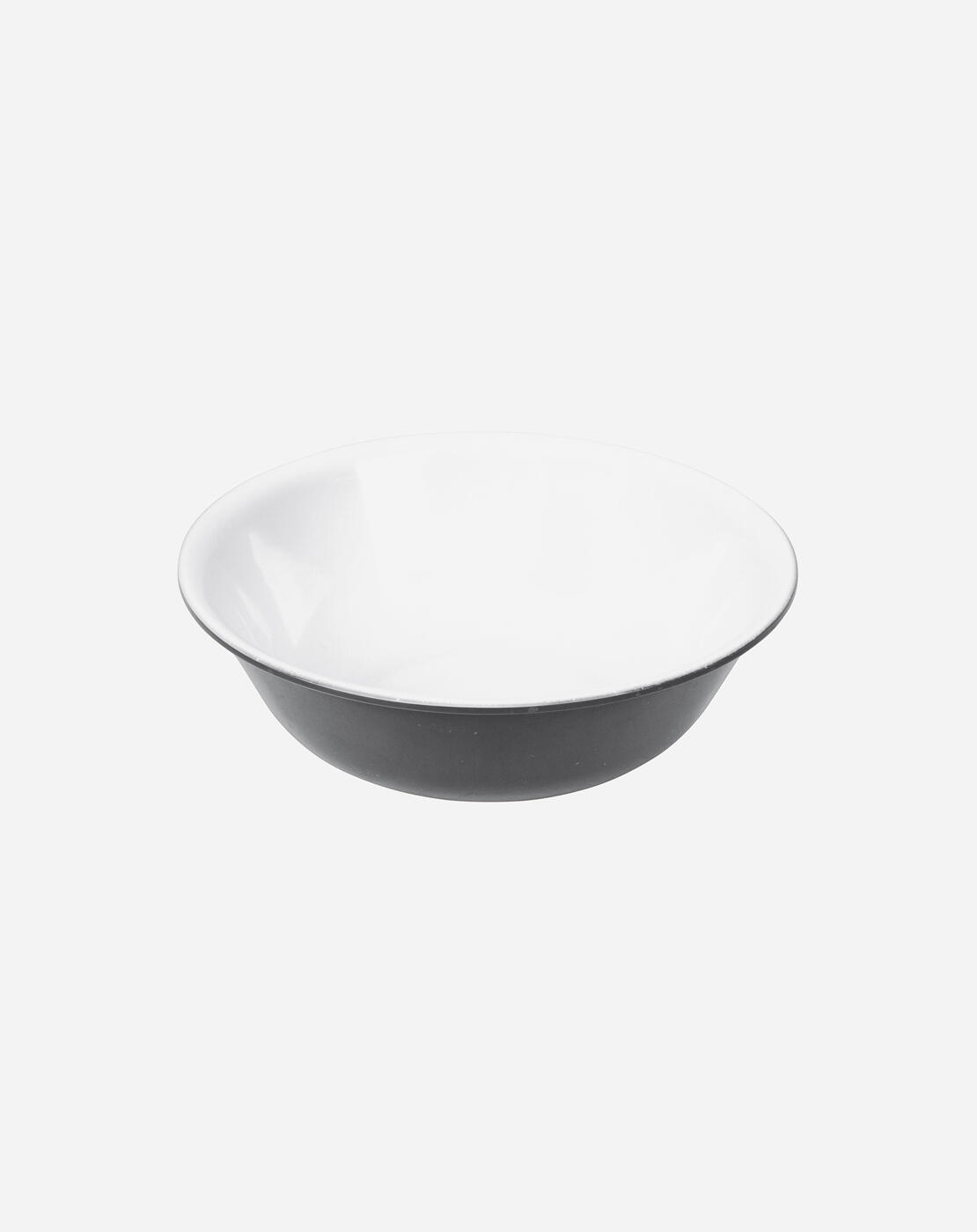 Vaisselle - Bicolore - Mélamine - 16 Pièces - Gris/Blanc 4/7