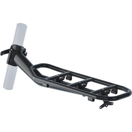 Tylny bagażnik rowerowy na sztycy podsiodłowej Racktime Clip it 2.0