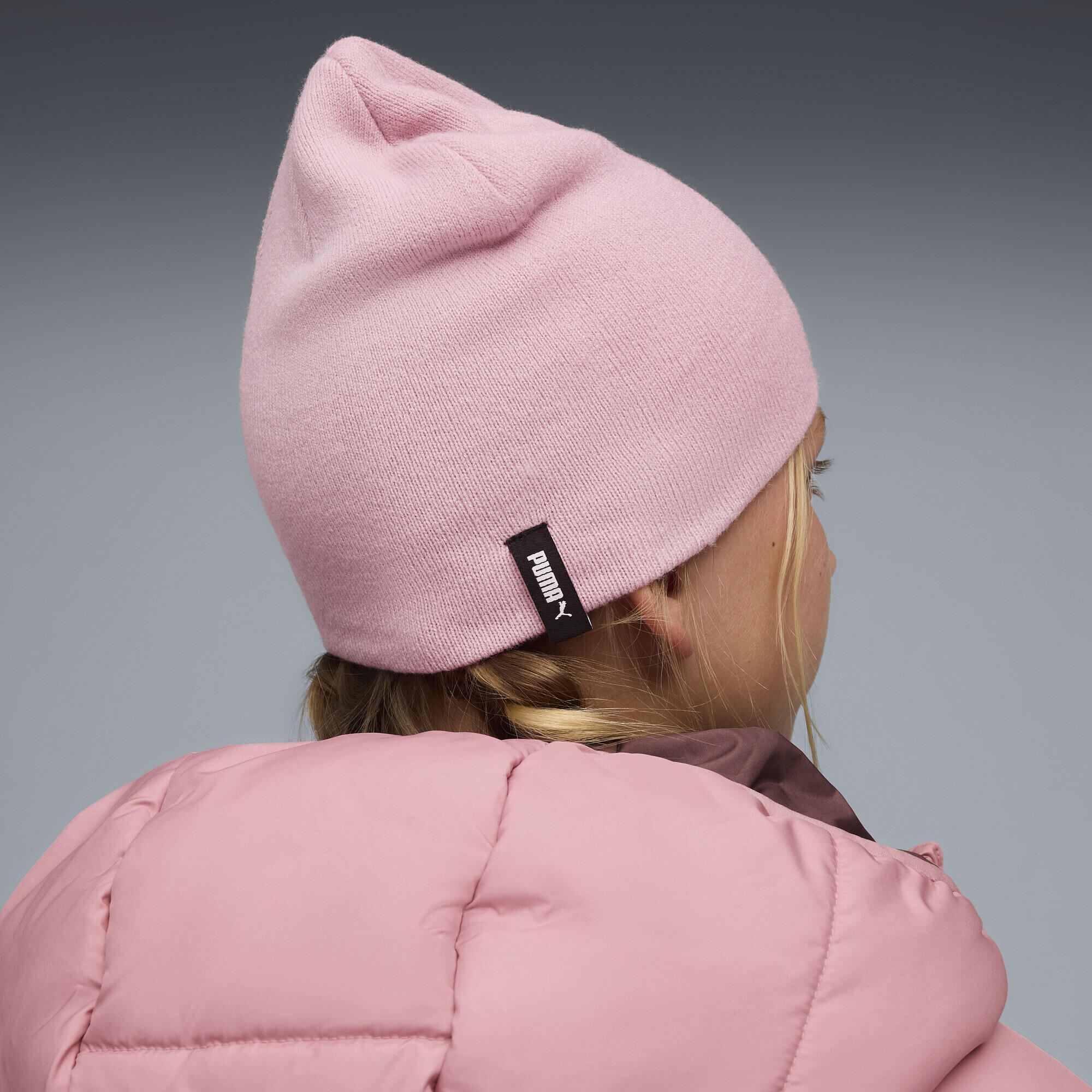 Młodzieżowa czapka beanie Essentials średniej głębokości bez mankietu PUMA 3/5