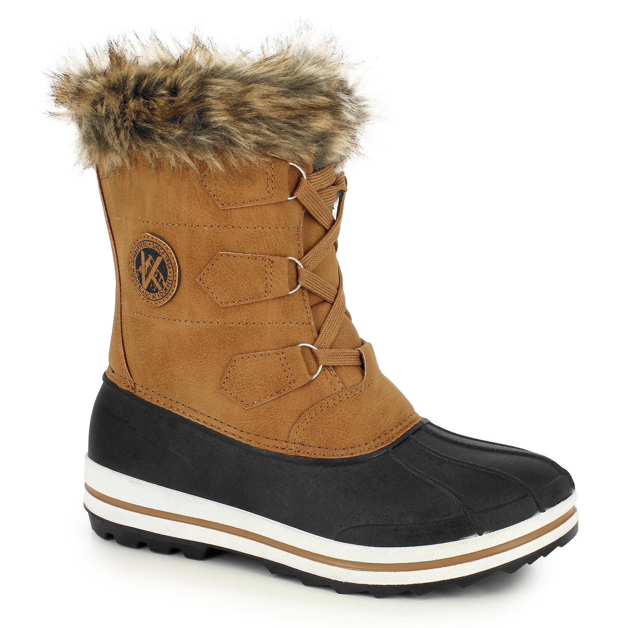 Kimberfeel - Bottes De Neige Pour Femme - Kimberfeel - Adriana2 - Bottes - Beige - 42 - Decathlon