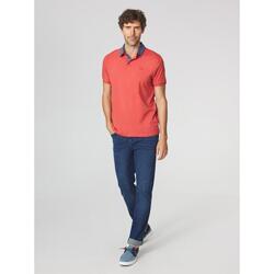 Polo manches courtes Homme - ARSONPOL Rose/rouge