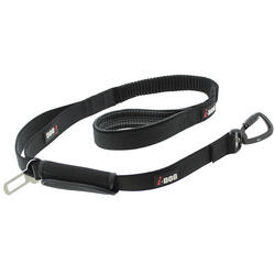 Laisse chien avec boucle auto CONFORT PRO MAX 120cm rouge