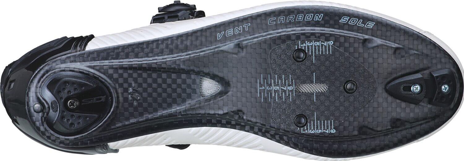 Sidi Wire 2S Damesschoenen voor op de weg Wit/Zwart 5/7