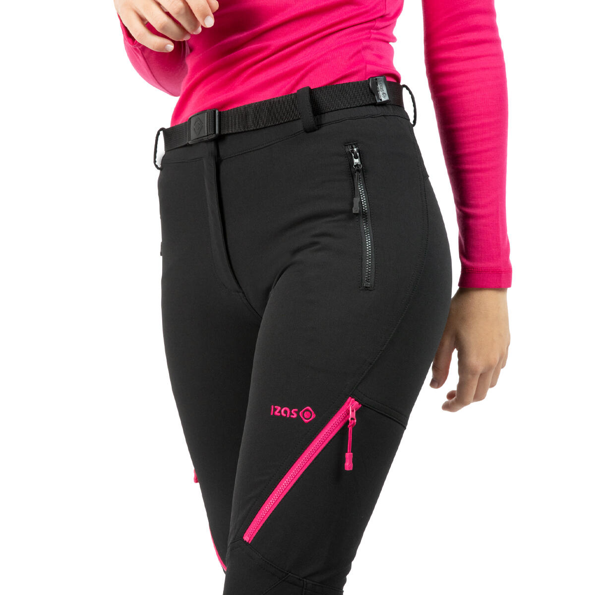 Izas AGON W Regular Fit Technical Trousers mit Verstärkungen und 4/5