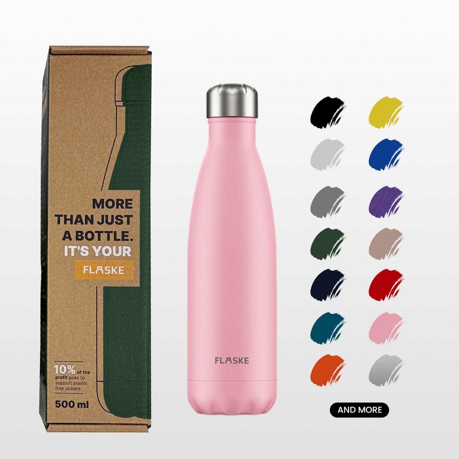 FLASKE Original 500ML / Flower 2/7
