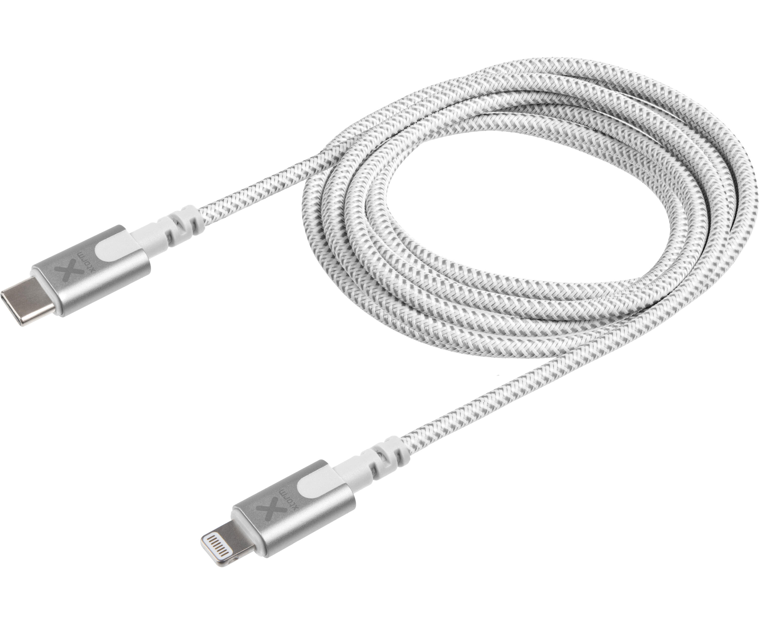 Xtorm USB-C naar Lightning Kabel - 3 Meter - Snellader - Wit 3/4