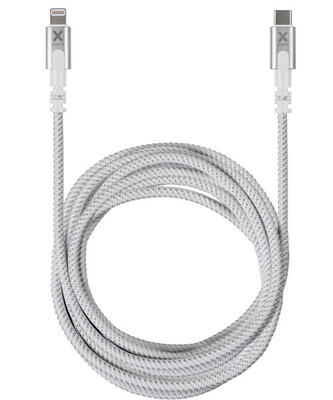Xtorm usb-c naar lightning kabel - 3 meter - wit
