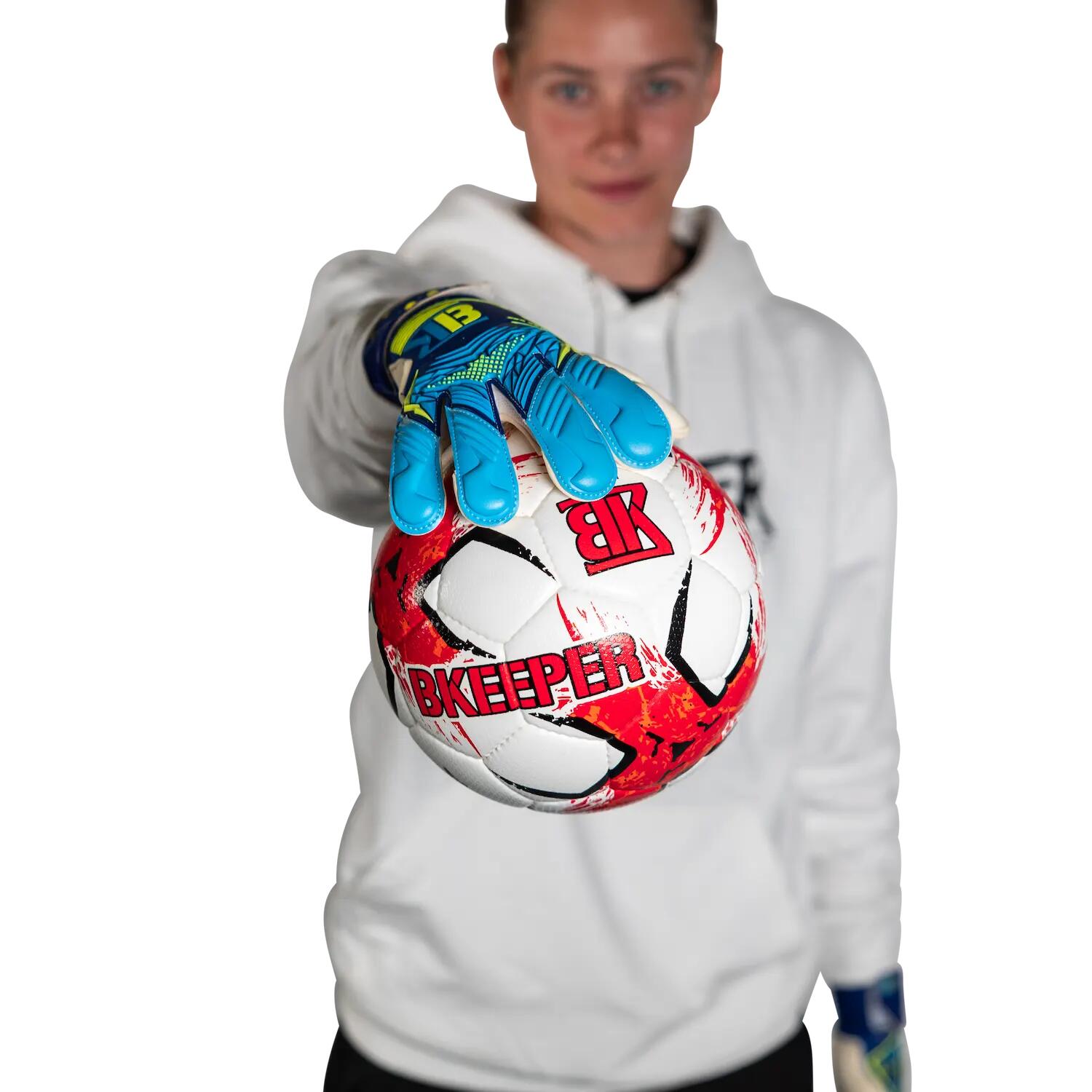 Gants de gardien de but adulte Anzar #25 Blue 4/8