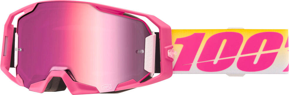 100% Goggle ARmatic Sellars - Mirror Pink Lens