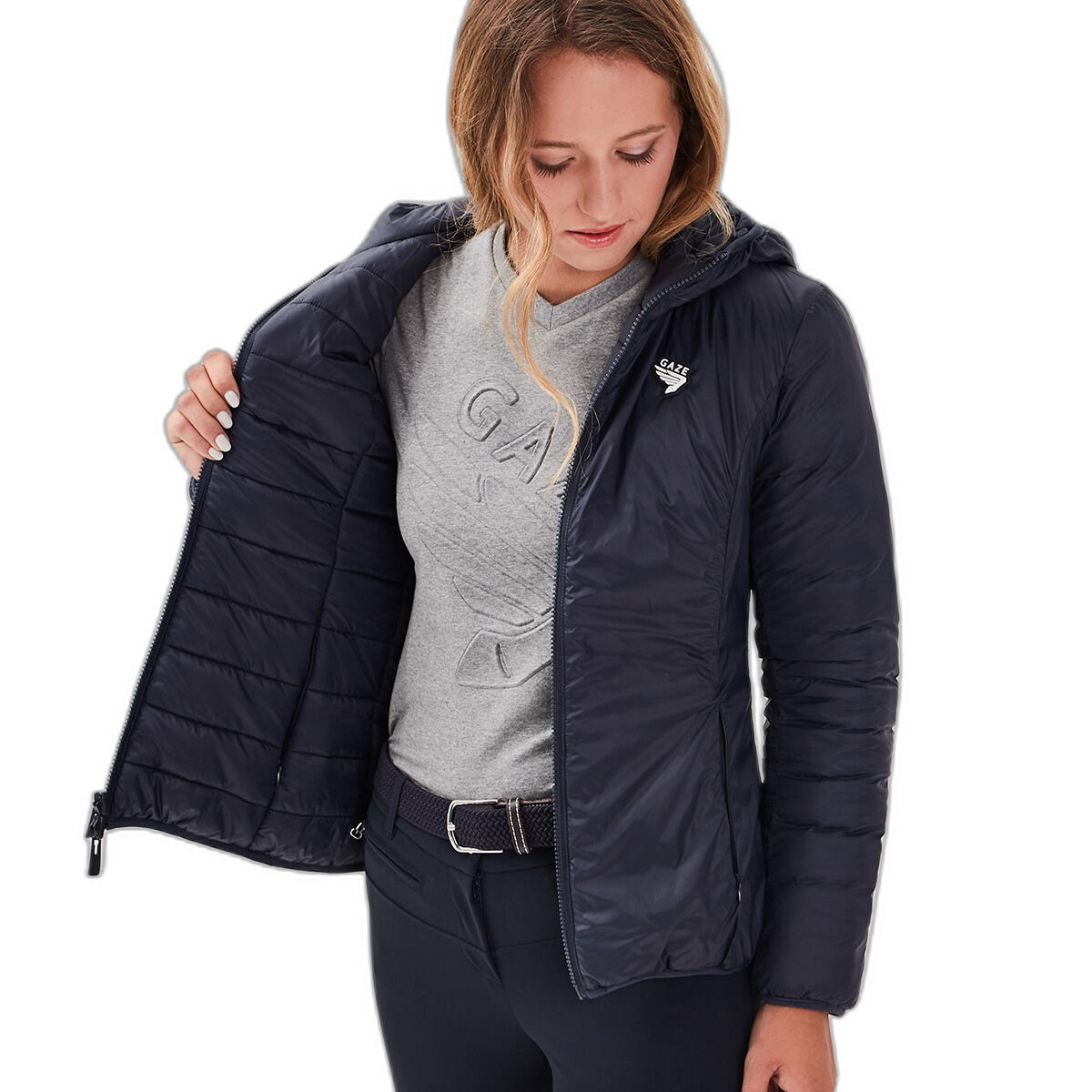 Damen-Daunenjacke Gaze Jumenta 4/5