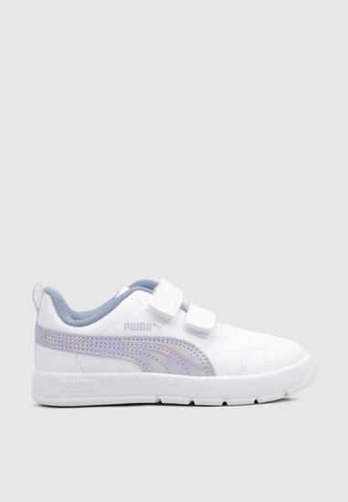 Zapatillas Deportivas Niños Puma COURTFLEX V3 PS Blanc