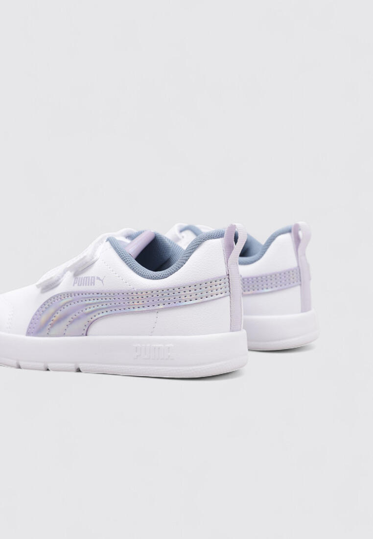 Chaussure de randonnée Baskets Enfants Puma COURTFLEX V3 PS  Blan 4/4