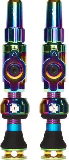 Muc Off Tubeless Valves Big Bore LiteIridescent 45