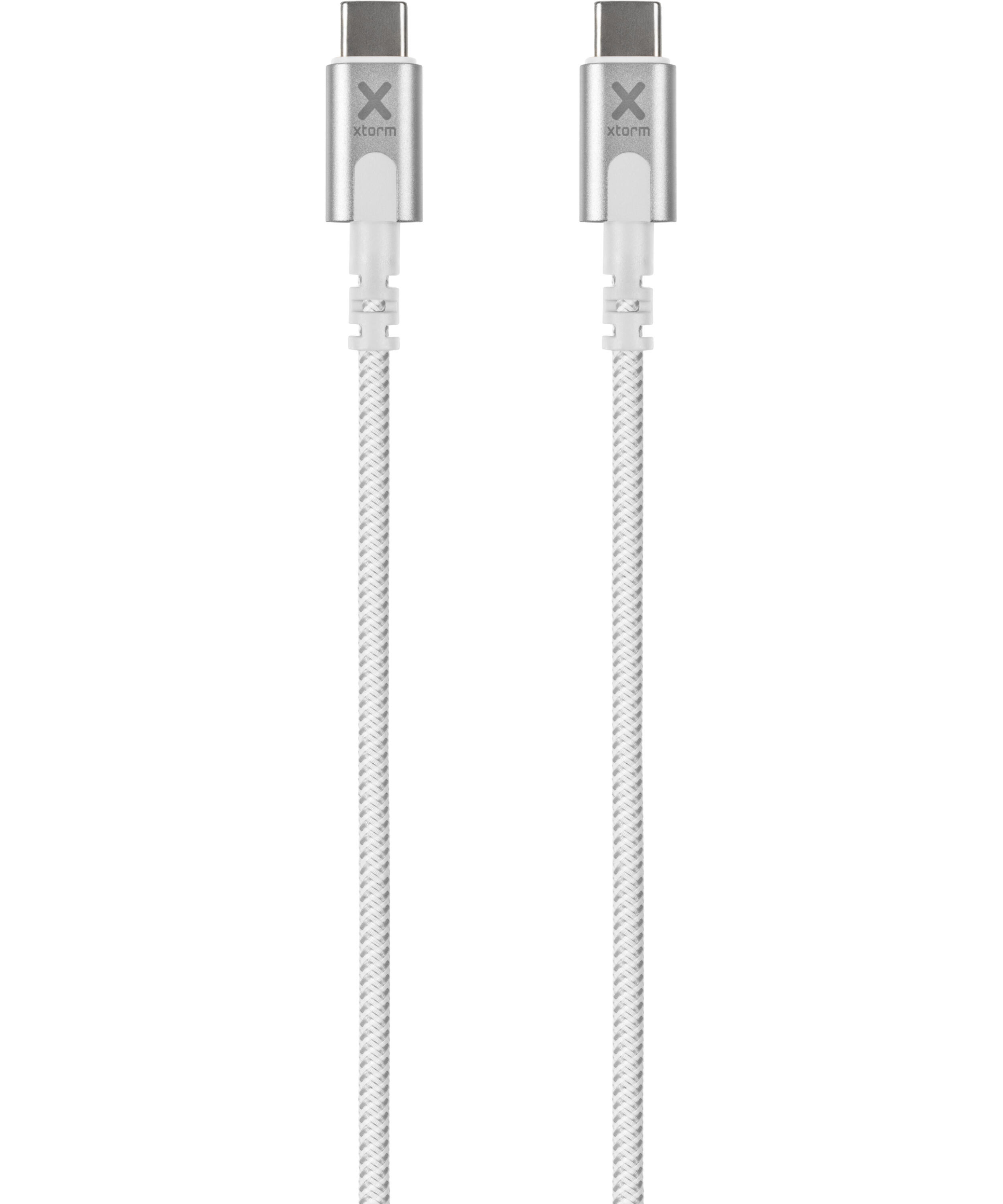 Xtorm USB-C naar USB-C Kabel - 2 Meter - 240W Power Delivery Kabel - Wit 2/4
