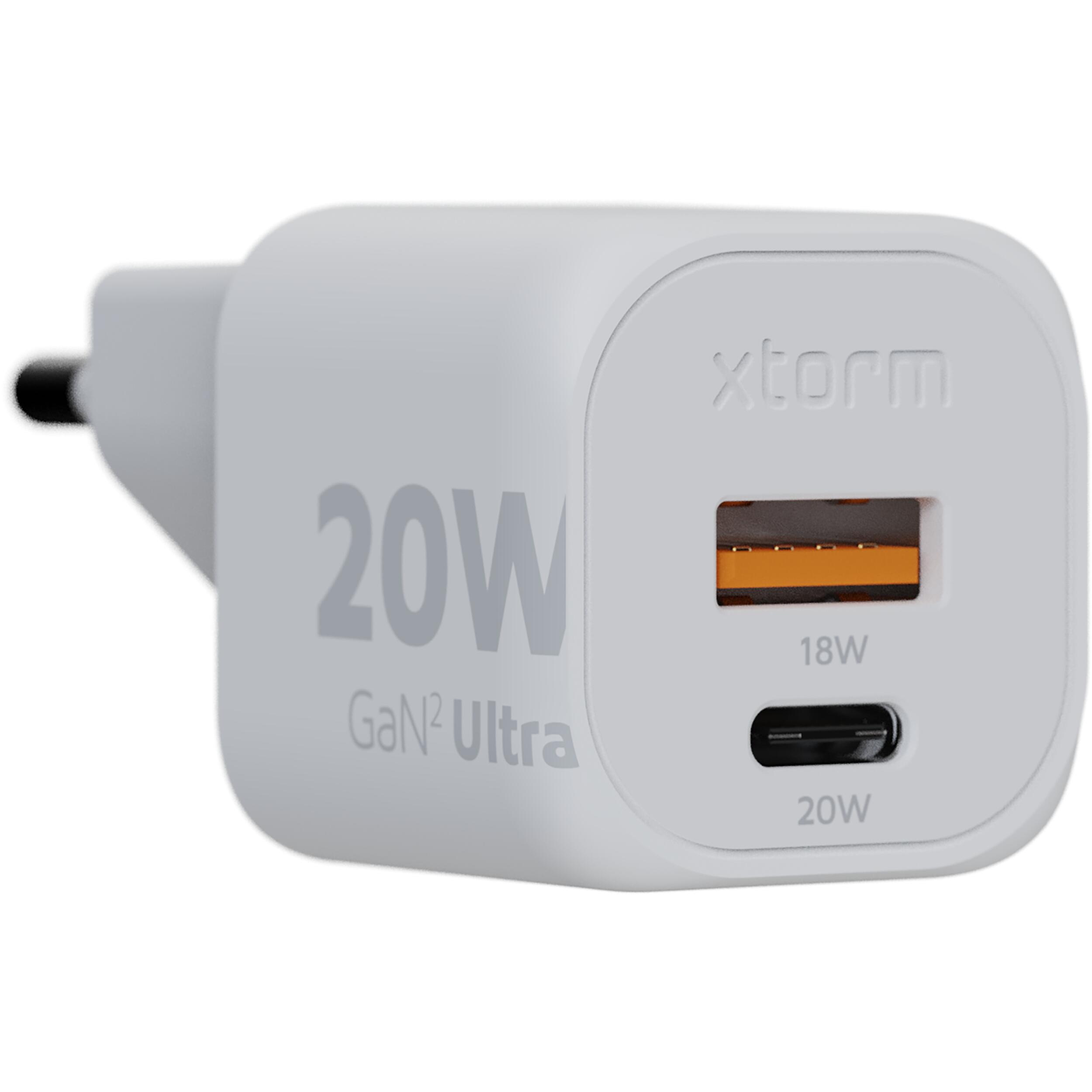 Xtorm 20W FS5 Powerbank 10.000mAh + 20W GaN2 Lader + USB-C PD Kabel, Wit 3/5