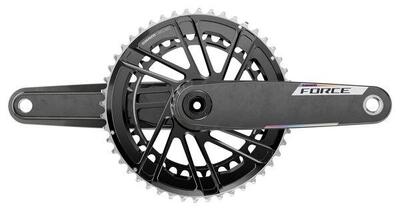 Sram force e1 dub 48-35 tanden 2x12v zwart crankset (zonder kast)