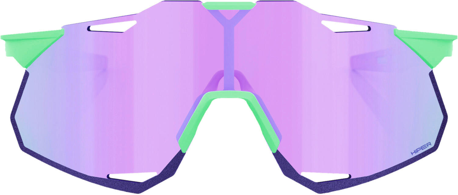 Brille Hypercraft XS Soft Tact Mint HiPER Lavender Mirror Lens 2/3