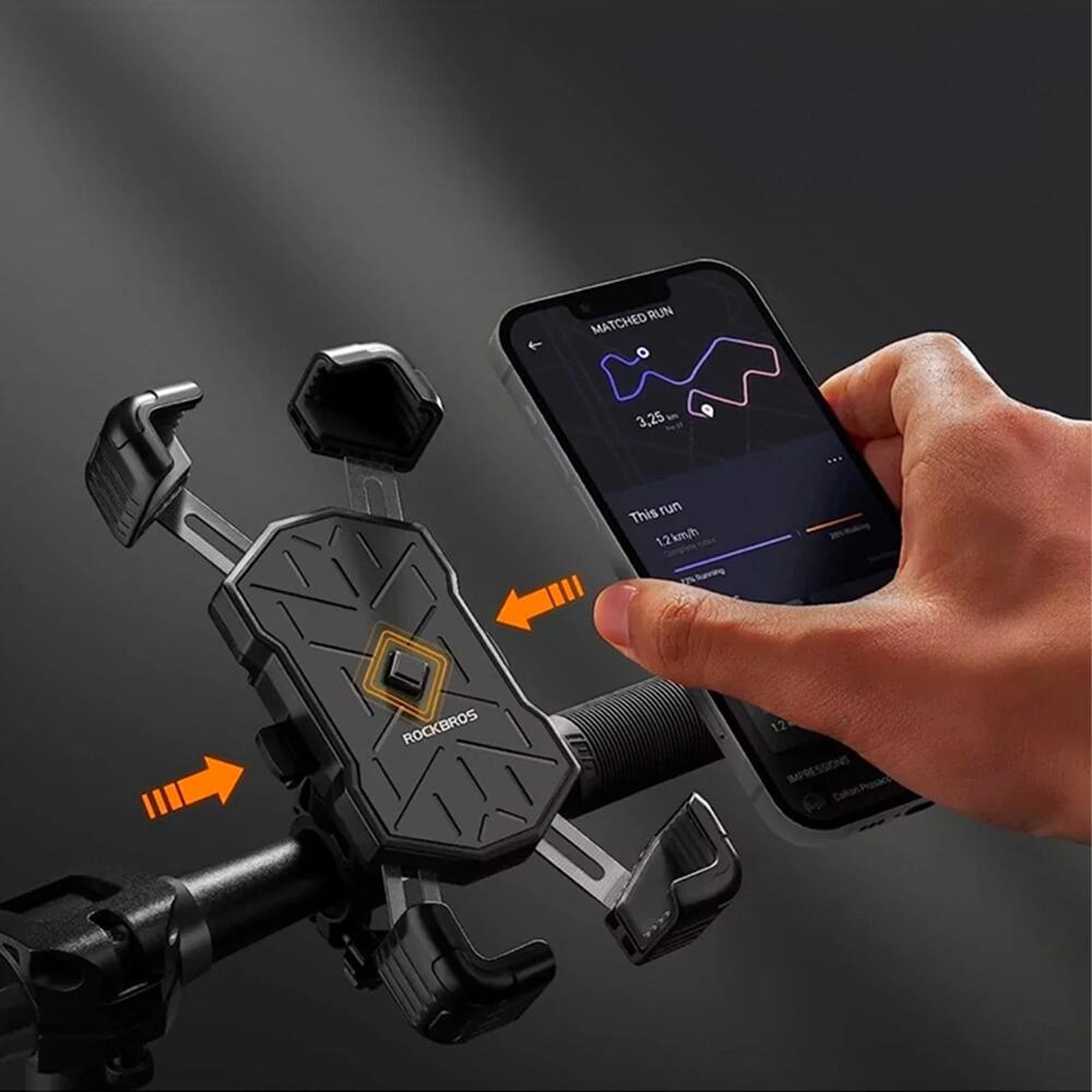 Držák telefonu Rockbros na motocykl/skútr 5/5