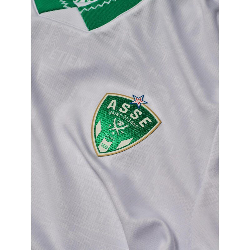 T-shirt ASSE Officiel – Homme, Coton, Collection AS Saint-Étienne – Tailles Adultes