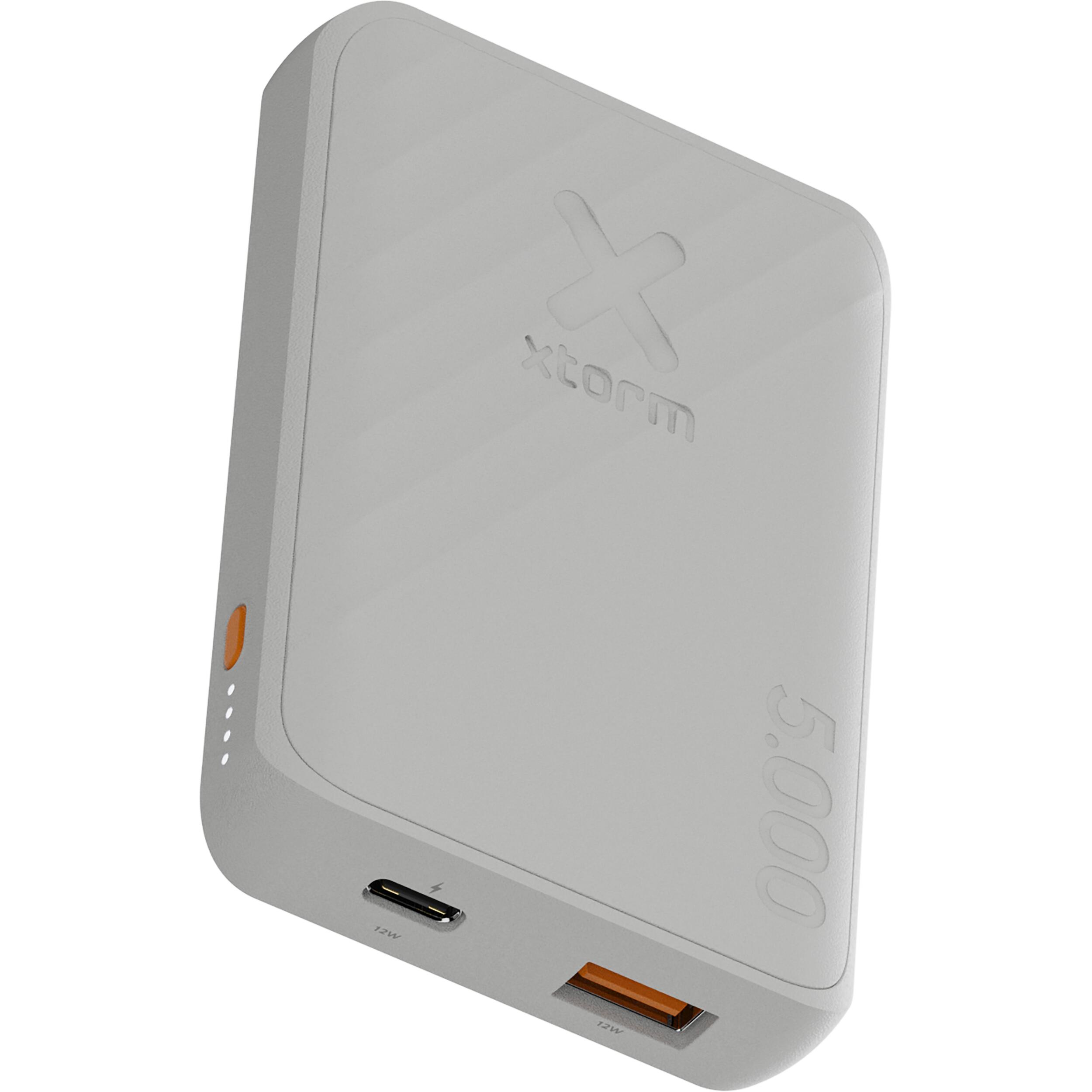 Xtorm 12W Go2 Series Powerbank - 5.000mAh - Ash White 2/7