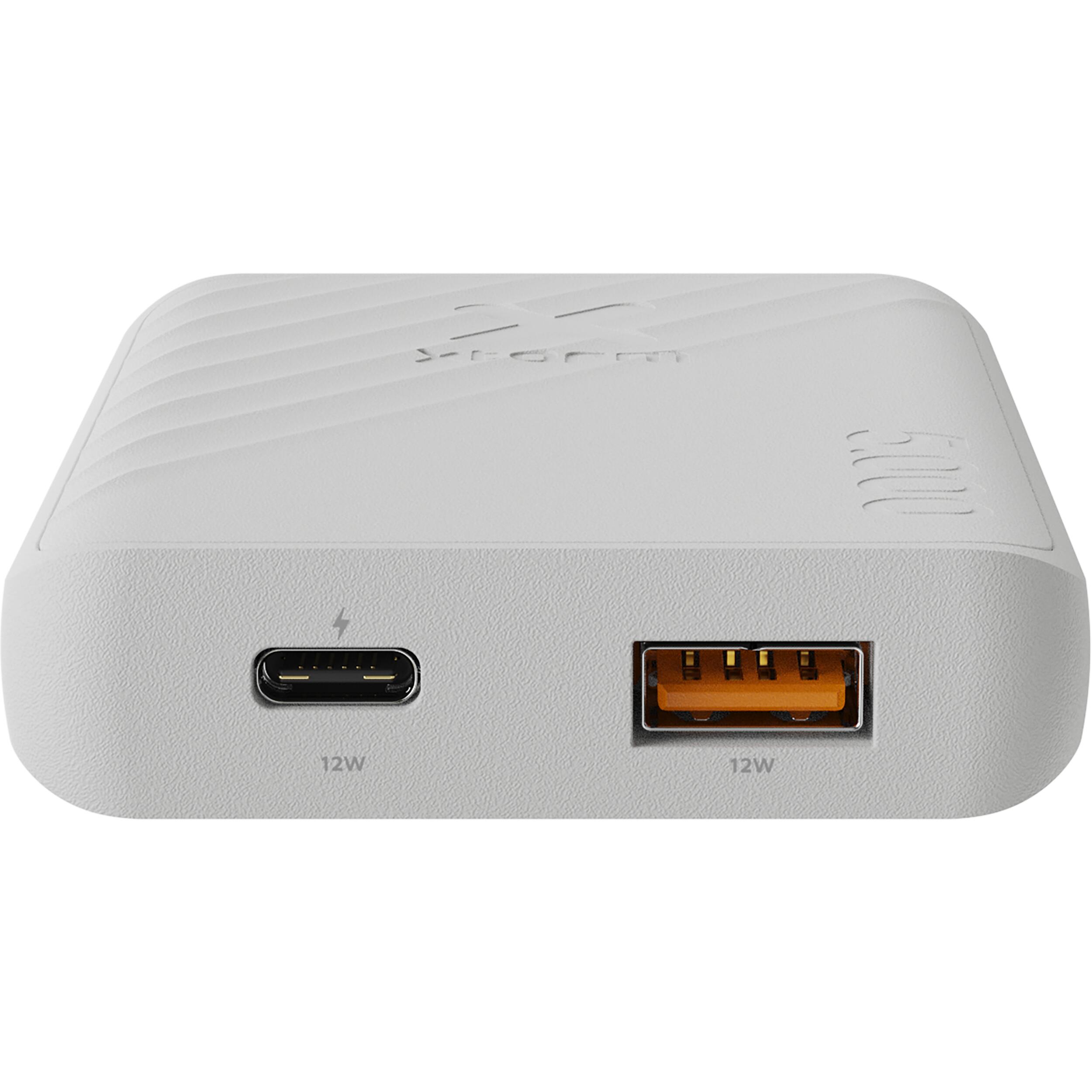 Xtorm 12W Go2 Series Powerbank - 5.000mAh - Ash White 5/7