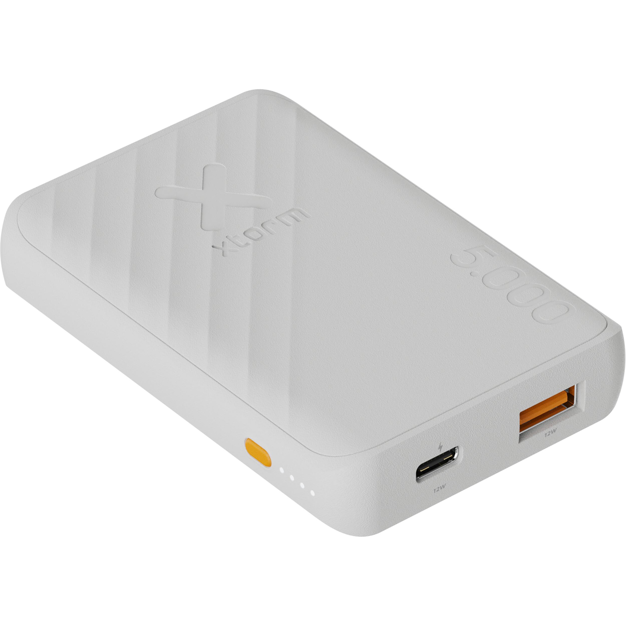 Xtorm 12W Go2 Series Powerbank - 5.000mAh - Ash White 6/7