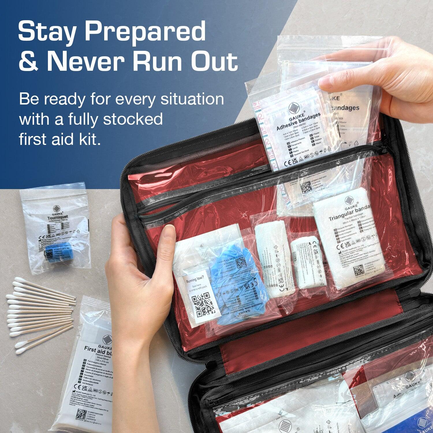 Ricarica kit pronto soccorso 180 pezzi 2/4
