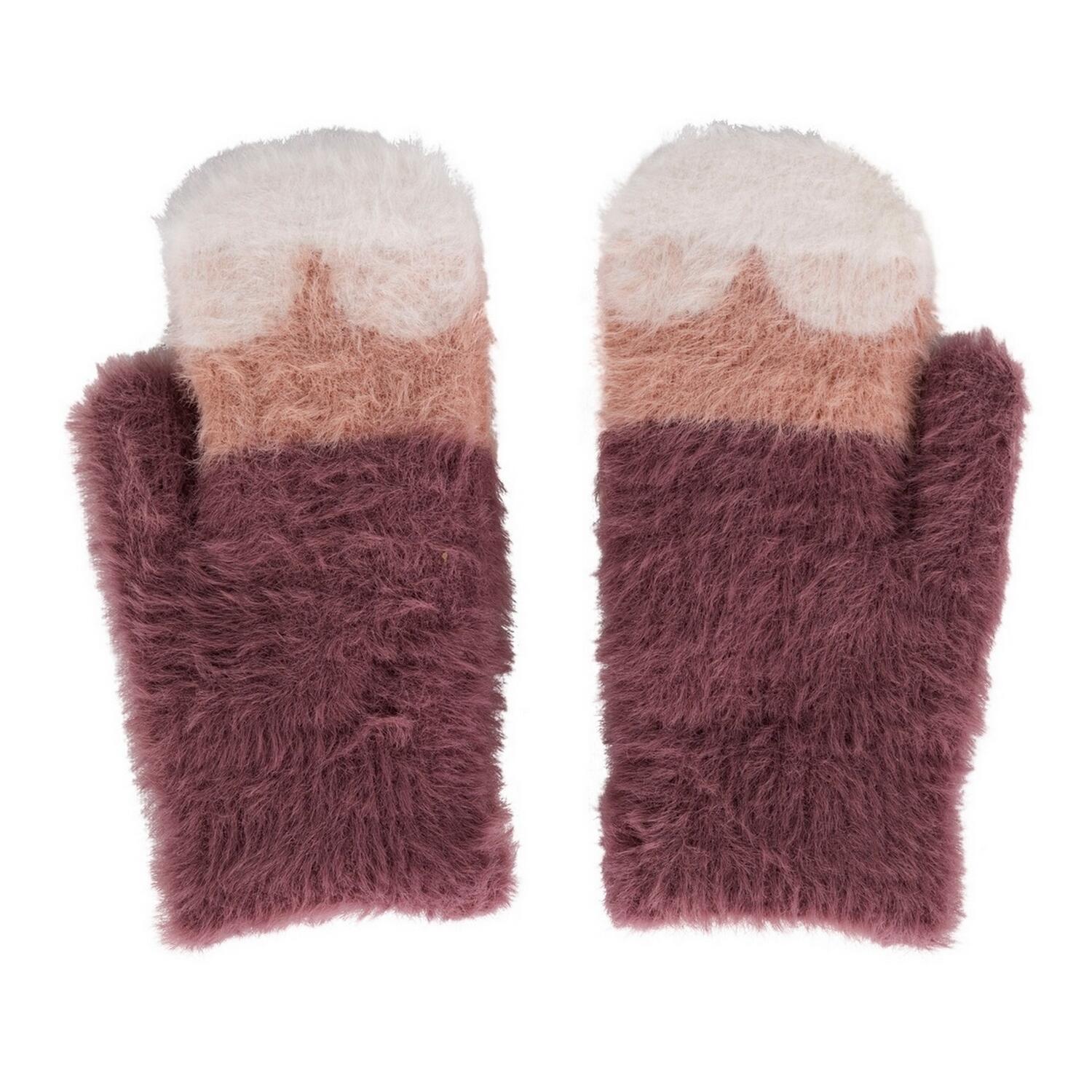 Guantes Hillside de Punto para Niños/Niñas Tono Rosa 2/5