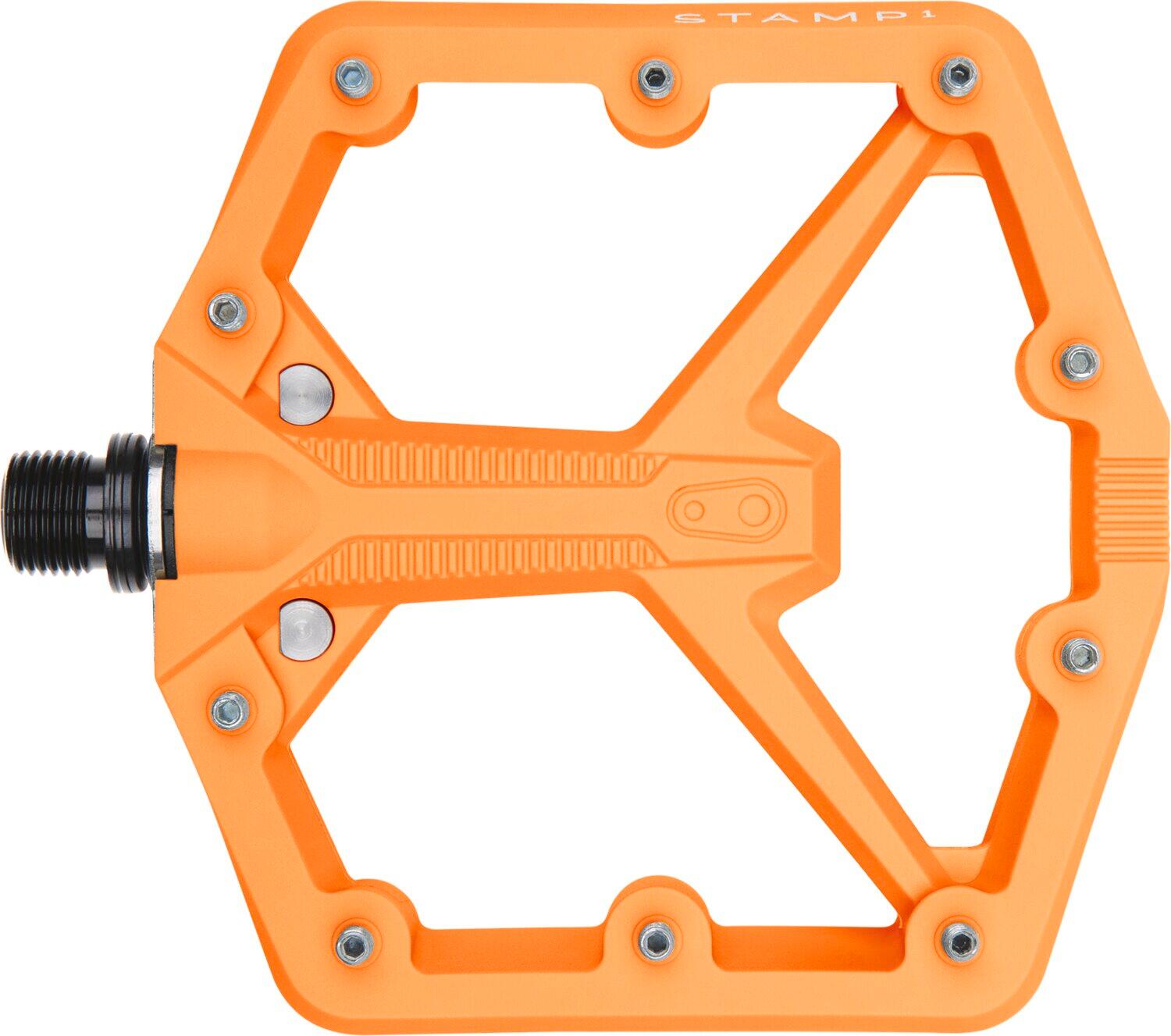 CRANKBROTHERS Pedal Stamp 1 large arancione Gen 2
