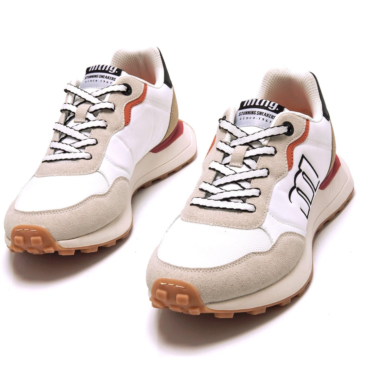 Zapatillas caminar Hombre MTNG Zinc Blanco 2/6