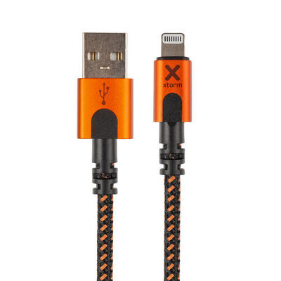 Xtorm xtreme usb naar lightning kabel - 1.5 meter - oranje