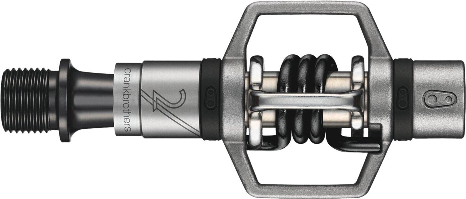 CRANKBROTHERS Coppia di pedali a sgancio rapido Crank Brothers Eggbeater 2 argento / nero