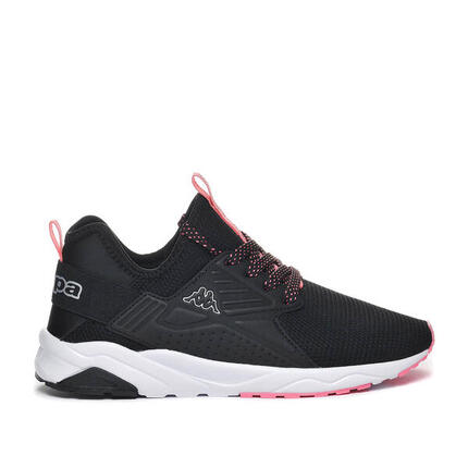 Zapatillas Kappa San Puerto Lace Negras/Rosas para Niña