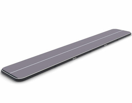 Airtrack 12 sauts 1200x200x20 cm Plus Noir/gris