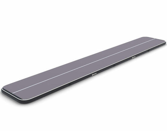 Airtrack 12 sauts 1200x200x20 cm Plus Noir/gris