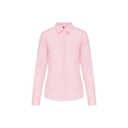 Chemise femme manches longues blanc Kariban blanc