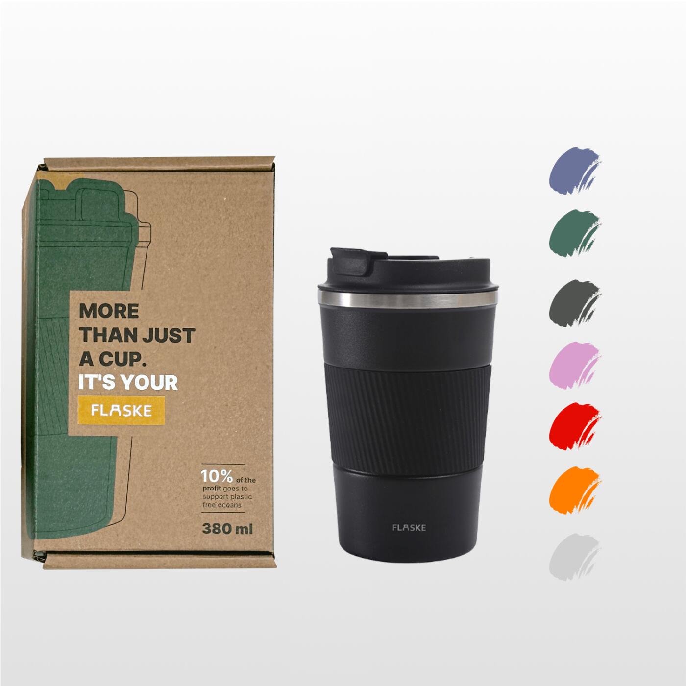FLASKE Coffee Cup Big 380ML / Night 2/6