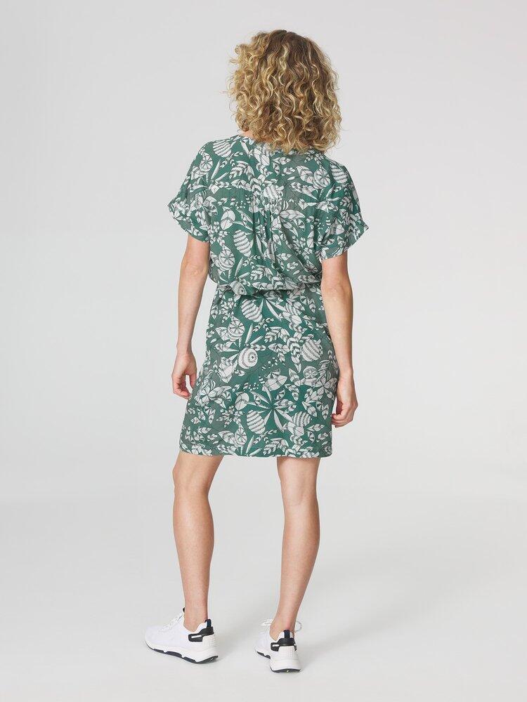 Vestido Caqui Floral TBS JANIEROB para Mujer 2/5