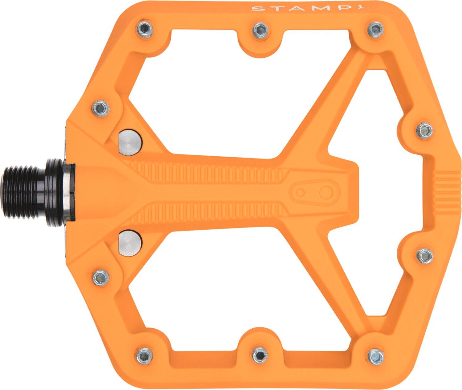 CRANKBROTHERS Pedal Stamp 1 small arancione Gen 2