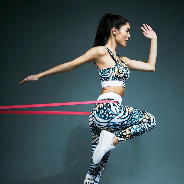 Unisex - fitness - odolná, elastická odporová guma - pomůcka 4/7