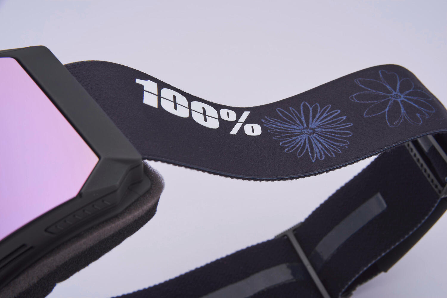 SNOWCRAFT S HiPER Goggle Zoi - Mirror Lavender Lens 3/4