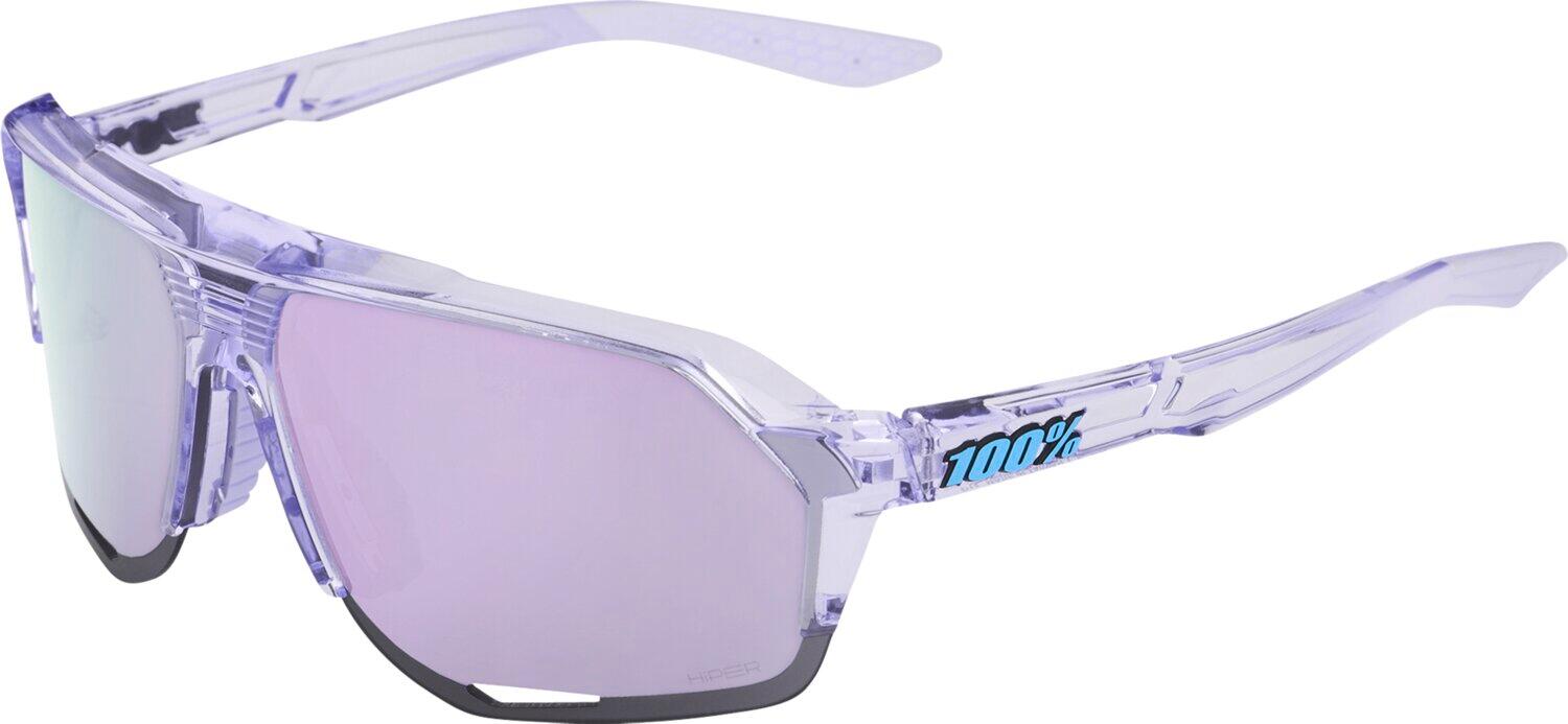 Gafas 100% - Norvik - Translúcidas pulidas - Lentes Hiper Violeta Espejo 2/5