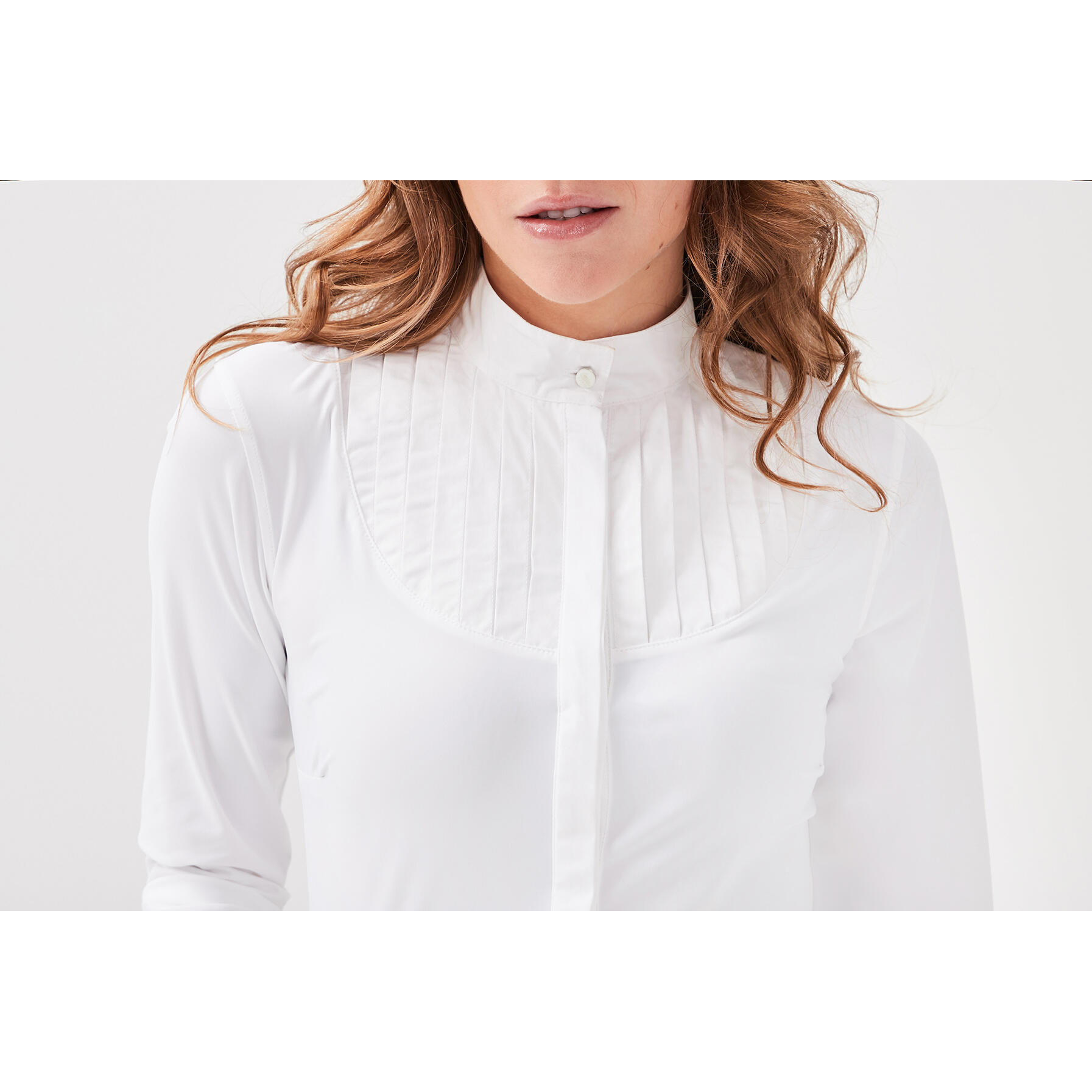 Reithemd Turnier Damen Gaze Jacandra 3/4