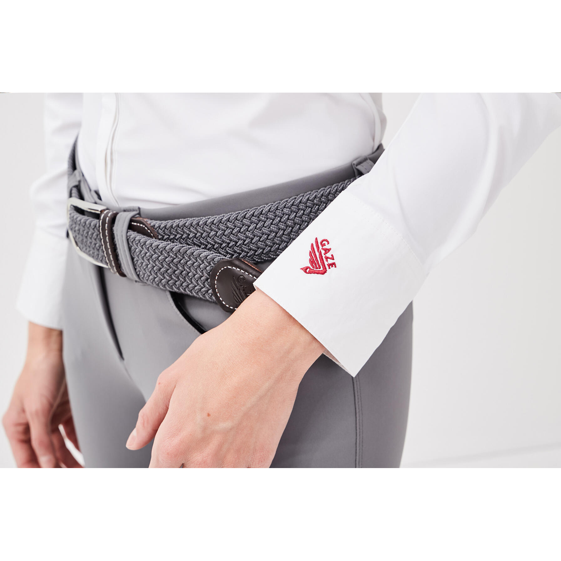Reithemd Turnier Damen Gaze Jacandra 4/4