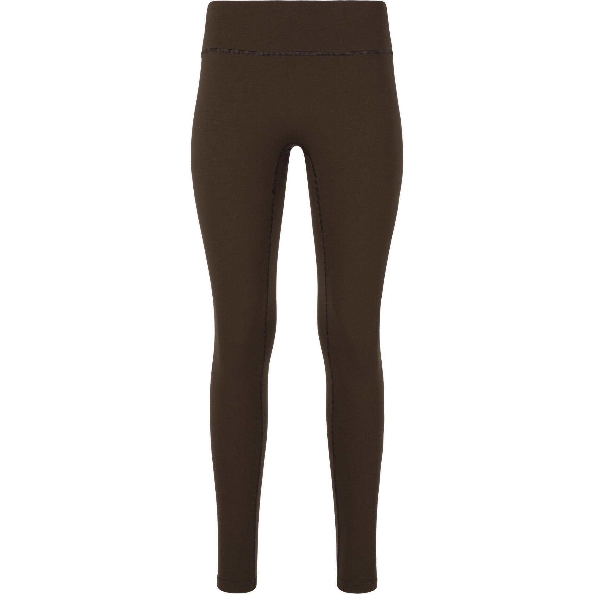 Athlecia - Legging Femme Athlecia Luxe - Collant De Running - Marron - Decathlon
