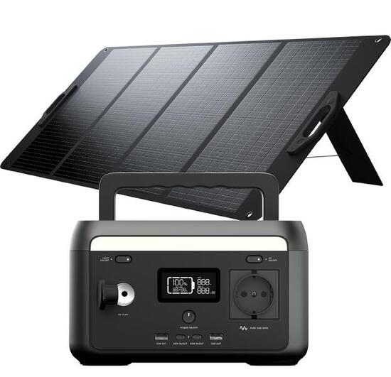 Xtorm Portable Powerstation 300W + Foldable Solaire Panel 20 - Power Pack Bundel